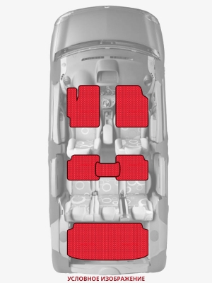 ЭВА коврики «Queen Lux» комплект для Mazda RX-8